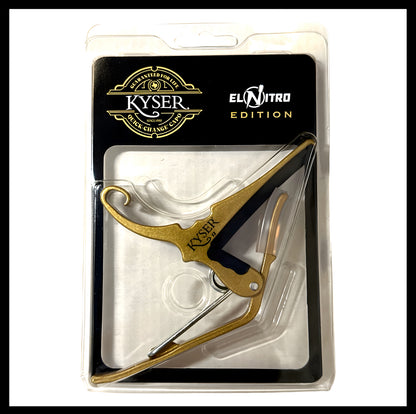 Nitro Edition And Kyser Golden Capo For 12 String Guitar